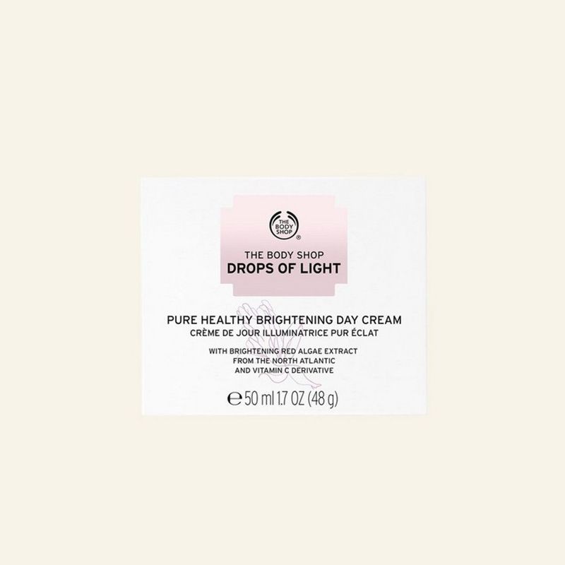 The Body Shop Drops Of Light Brightening Day Cream Mirror N Girls
