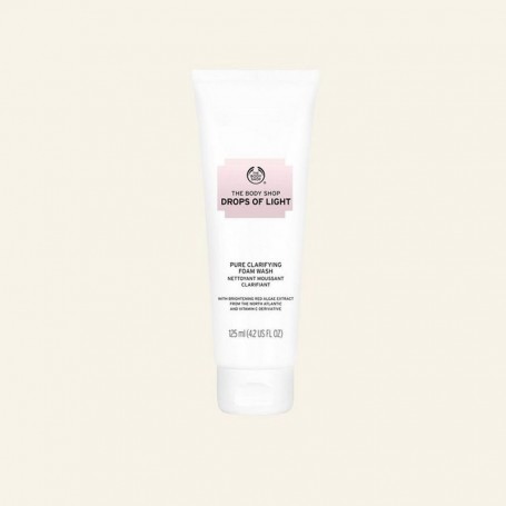 The Body Shop Drops Of Light Pure Clarifying Foam Wash (125ml)