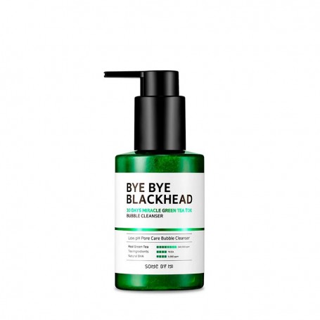 SOME BY MI - Bye Bye Blackhead 30 Days Miracle Green Tea Tox Bubble Cleanser