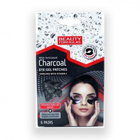 Beauty Formulas - Eye Gel Patches - Activated Charcoal