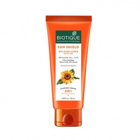 Biotique Bio Sunflower Matte Sunscreen Gel