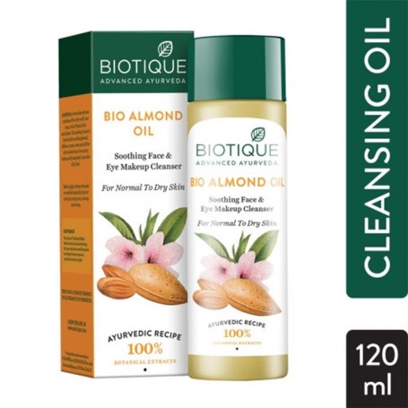 BIOTIQUE ALMOND OIL MAKEUP CLEANSER